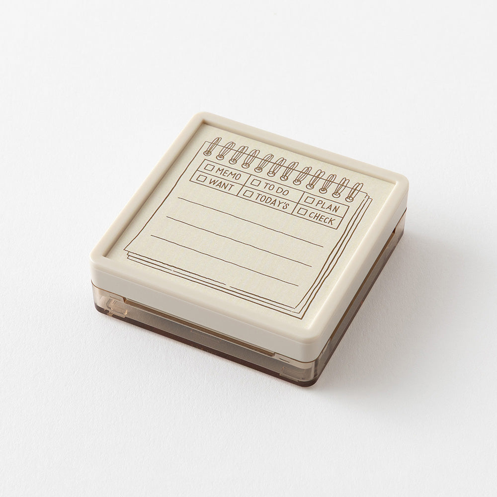 T-899 | MIDORI Paintable Stamp SOFT COLOR 浸透印 (備忘錄)