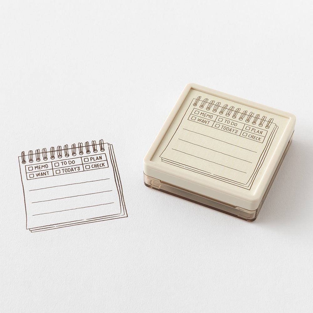 T-899 | MIDORI Paintable Stamp SOFT COLOR 浸透印 (備忘錄)