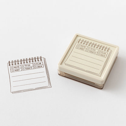 T-899 | MIDORI Paintable Stamp SOFT COLOR 浸透印 (備忘錄)