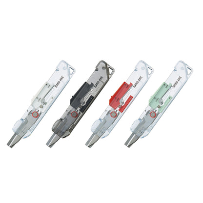 T-933 | KOKUYO TRANSPARENT MECHANISM 系列 HAKO-AKE 2WAY 機能剪刀