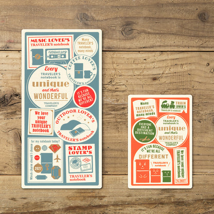 T-987 | TRAVELER'S COMPANY TRAVELER'S notebook 限定墊板 2027