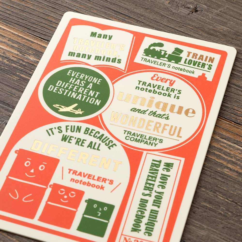 T-987 | TRAVELER'S COMPANY TRAVELER'S notebook 限定墊板 2027