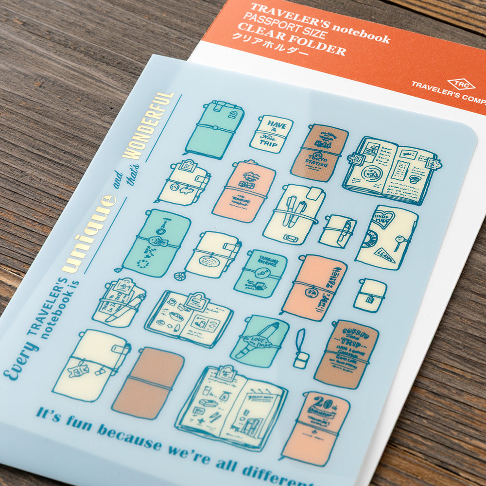 T-988 | TRAVELER'S COMPANY TRAVELER'S notebook 限定文件夾 2027 (Passport Size)