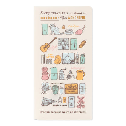 T-989 | TRAVELER'S COMPANY TRAVELER'S notebook 限定文件夾 2027 (Regular Size)