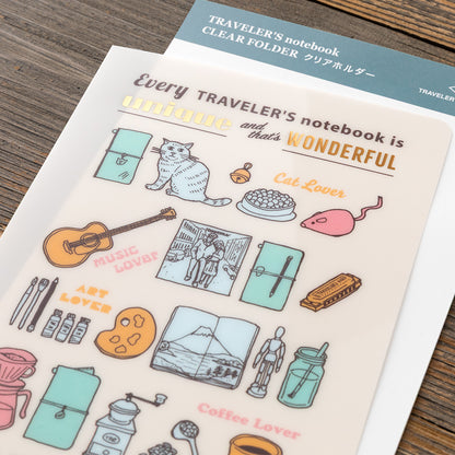 T-989 | TRAVELER'S COMPANY TRAVELER'S notebook 限定文件夾 2027 (Regular Size)