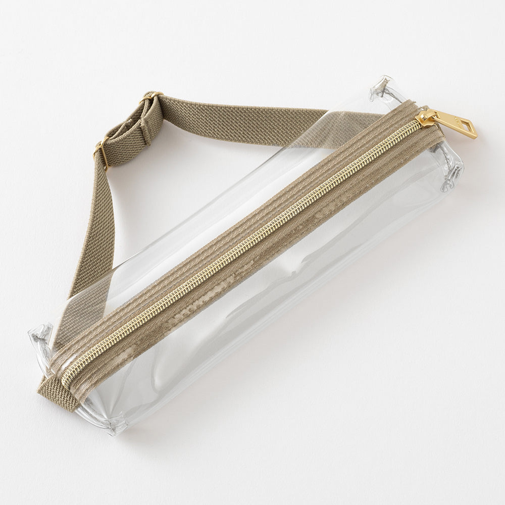 T-990 | MIDORI Book band Pen case 書本束帶筆袋 (透明版)