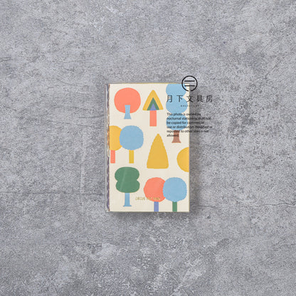 B-153 | CIRCUS BOY BAND Card Note 筆記本套裝 (花紋)