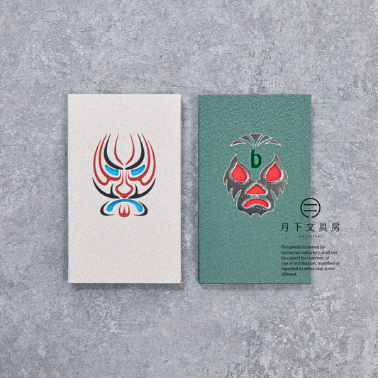 B-310 | booco CHIP NOTE＆BOOK 筆記本 (KABUKI / MASK)