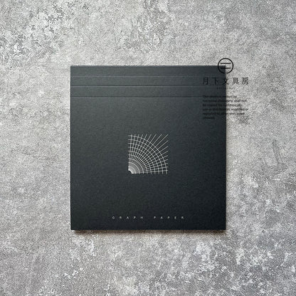 B-90 | YUAN DESIGN STUDIO Graph Paper 筆記本 (1/4 Circle)