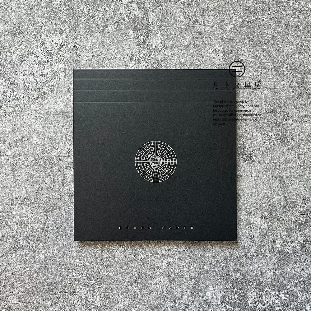 B-93 | YUAN DESIGN STUDIO Graph Paper 筆記本 (Polar Coordinate)