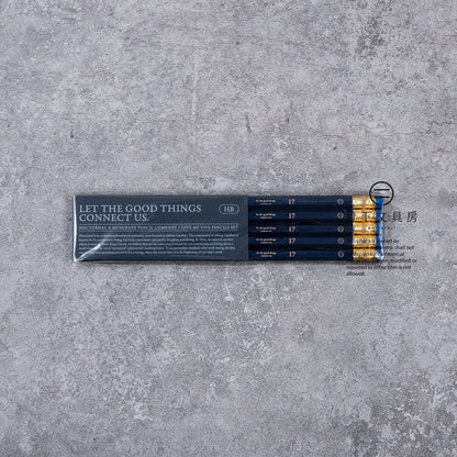N-002 | 月下文具房 x MUSGRAVE PENCIL COMPANY / GIVE ME FIVE PENCILS SET (5支裝)