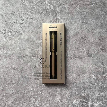 P-247 | RHODIA ScRipt MULTI PEN 3in1 限定版 (香檳金)