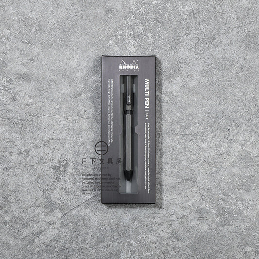 P-289 | RHODIA ScRipt MULTI PEN 3in1 限定版 (鈦金屬)