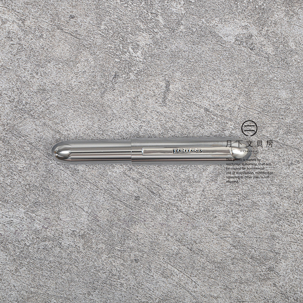 P-294 | HIGHTIDE penco 金屬子彈筆 0.7mm (銀色)