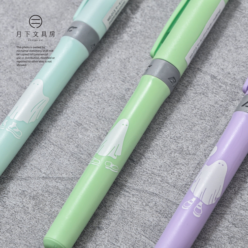 P-345 | GREEN FLASH x BIC WEARING SHOES GHOST 螢光筆