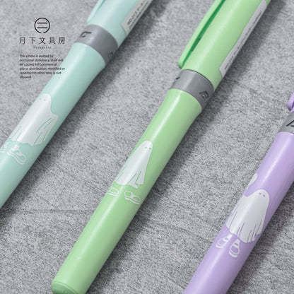 P-345 | GREEN FLASH x BIC WEARING SHOES GHOST 螢光筆