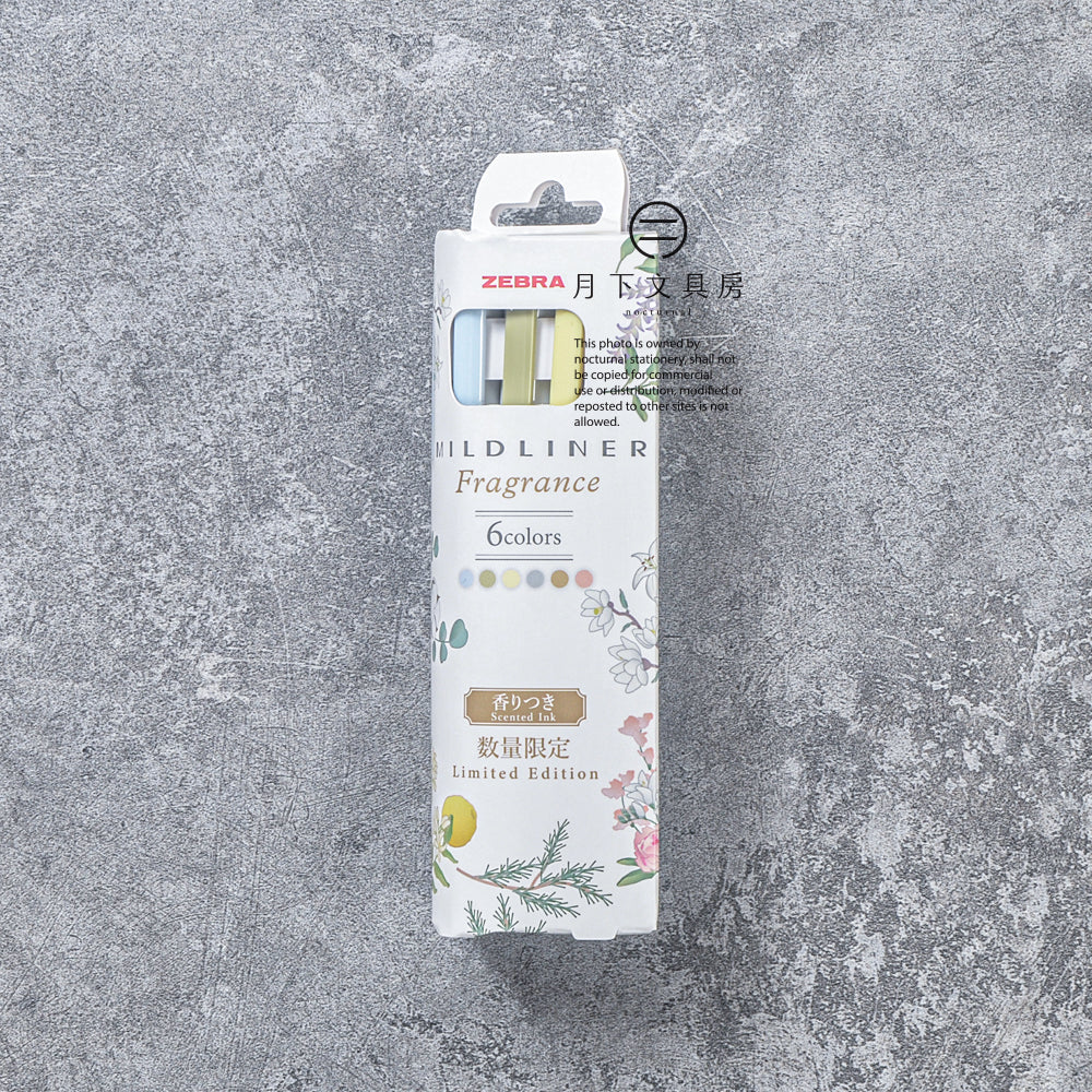 P-375 | ZEBRA MildLiner 淡色系雙頭螢光筆 香氛系列 (限量版)
