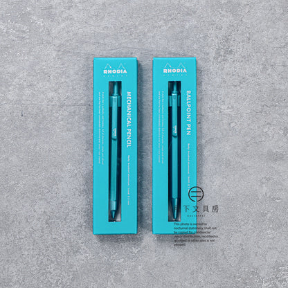 P-442 | RHODIA ScRipt 原子筆 / 鉛芯筆 限定復刻版 (綠松石）