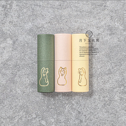 S-210 | 大成紙器製作所 POCHI-PON 迷你紙筒 (招財貓)