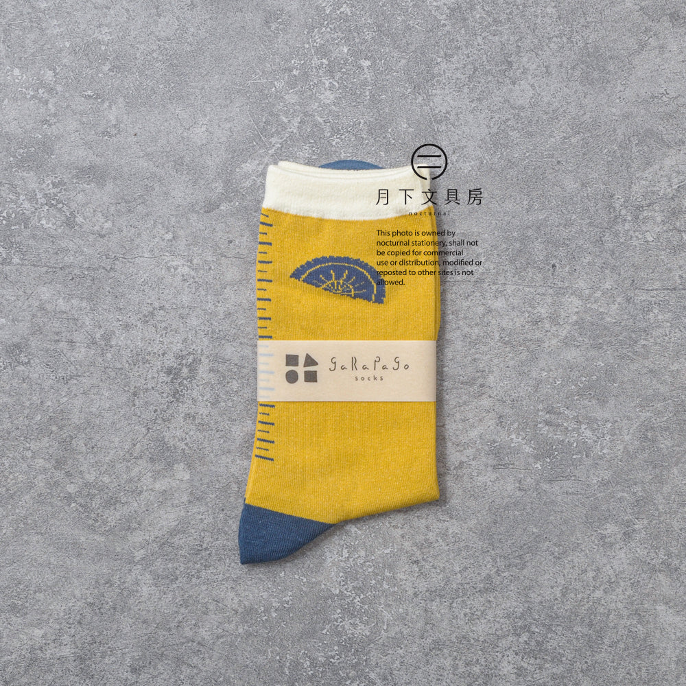 S-314 | GREEN FLASH garapago socks (尺子)