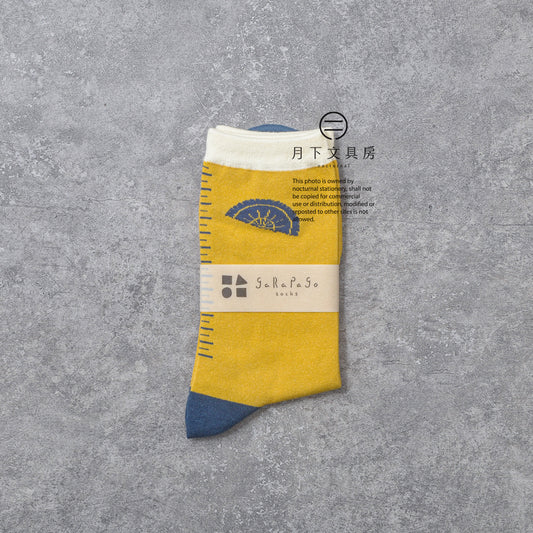 S-314 | GREEN FLASH garapago socks (尺子)