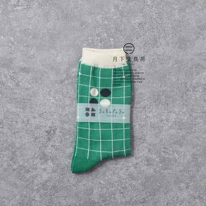 S-319 | GREEN FLASH garapago socks (桌遊)