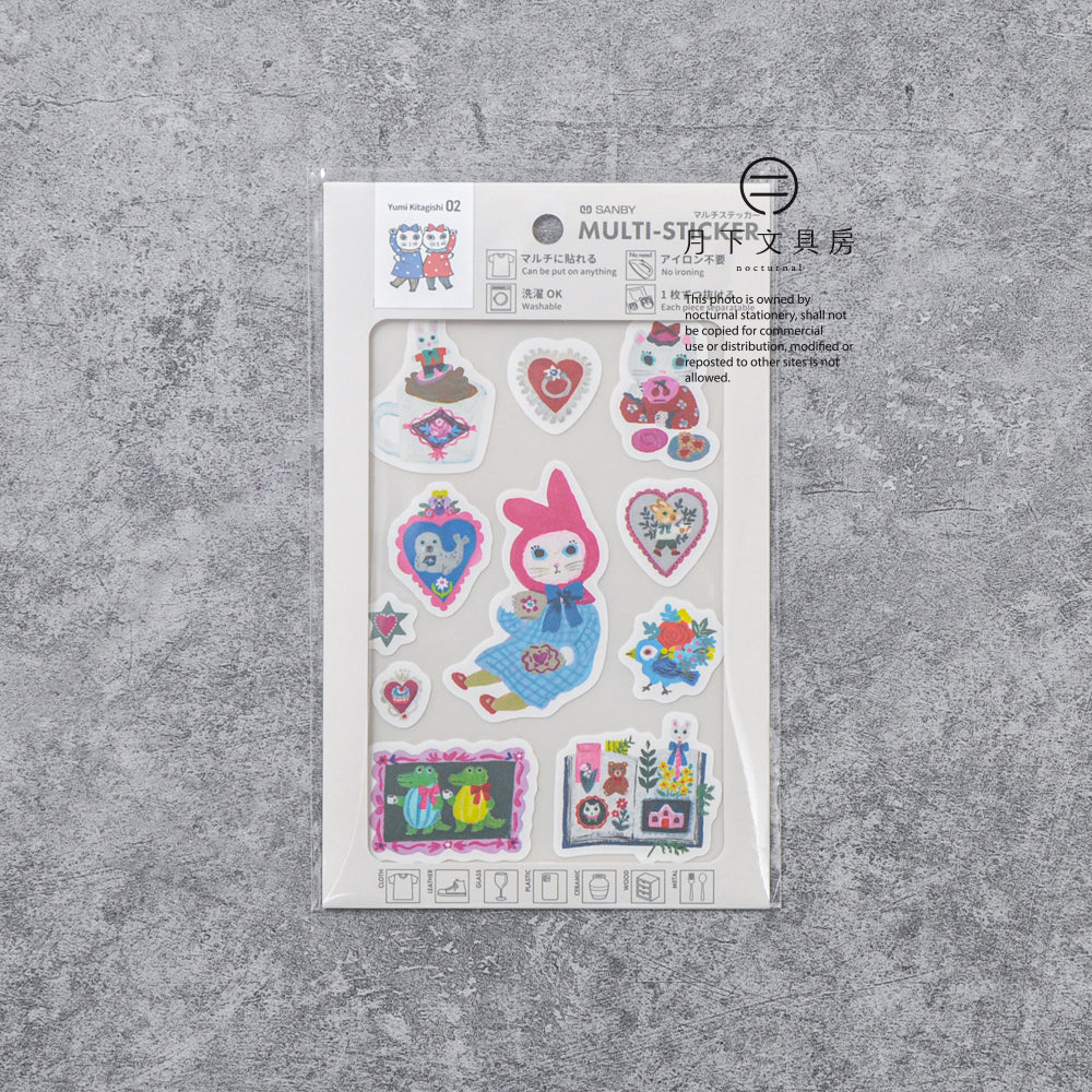 S-335 | SANBY MULTI-STICKER 多功能貼紙 (北岸由美)