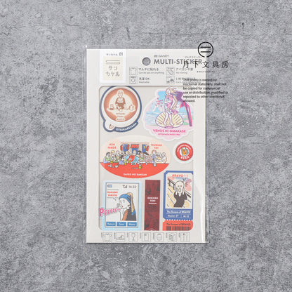 S-336 | SANBY MULTI-STICKER 多功能貼紙 (sankakeru)