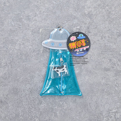 S-558B | SUN-STAR 未確認飛行系列 迷你收納袋 (螢光藍)