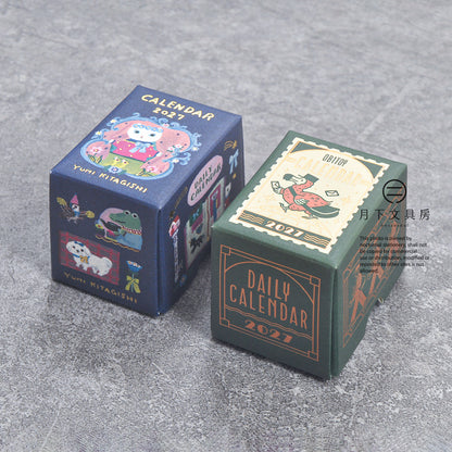 S-611 | SHINNIPPON CALENDAR x ob1toy 迷你便條日曆 (2027年版)