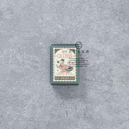 S-611 | SHINNIPPON CALENDAR x ob1toy 迷你便條日曆 (2027年版)