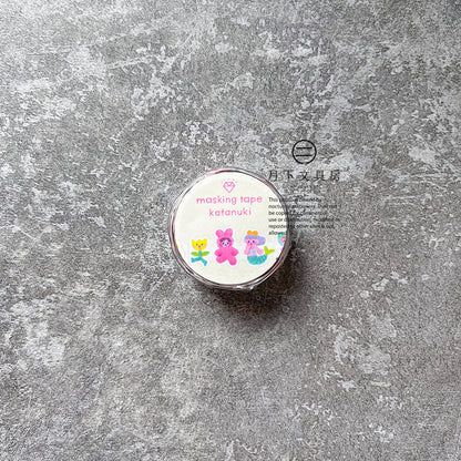 T-288 | AIUEO katanuki 和紙膠帶 (CHIBI故事世界)