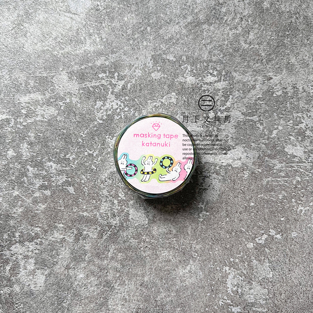T-291 | AIUEO katanuki 和紙膠帶 (UB-hoop)