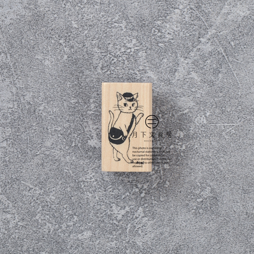 T-633 | KODOMO NO KAO I LOVE STAMP 印章系列 (郵差貓)