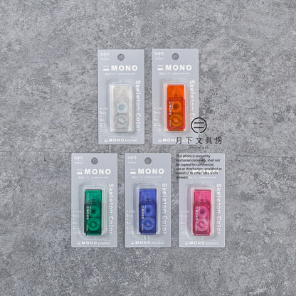 T-662 | TOMBOW MONO POCKET 迷你改錯帶 Skeleton Color 限定版