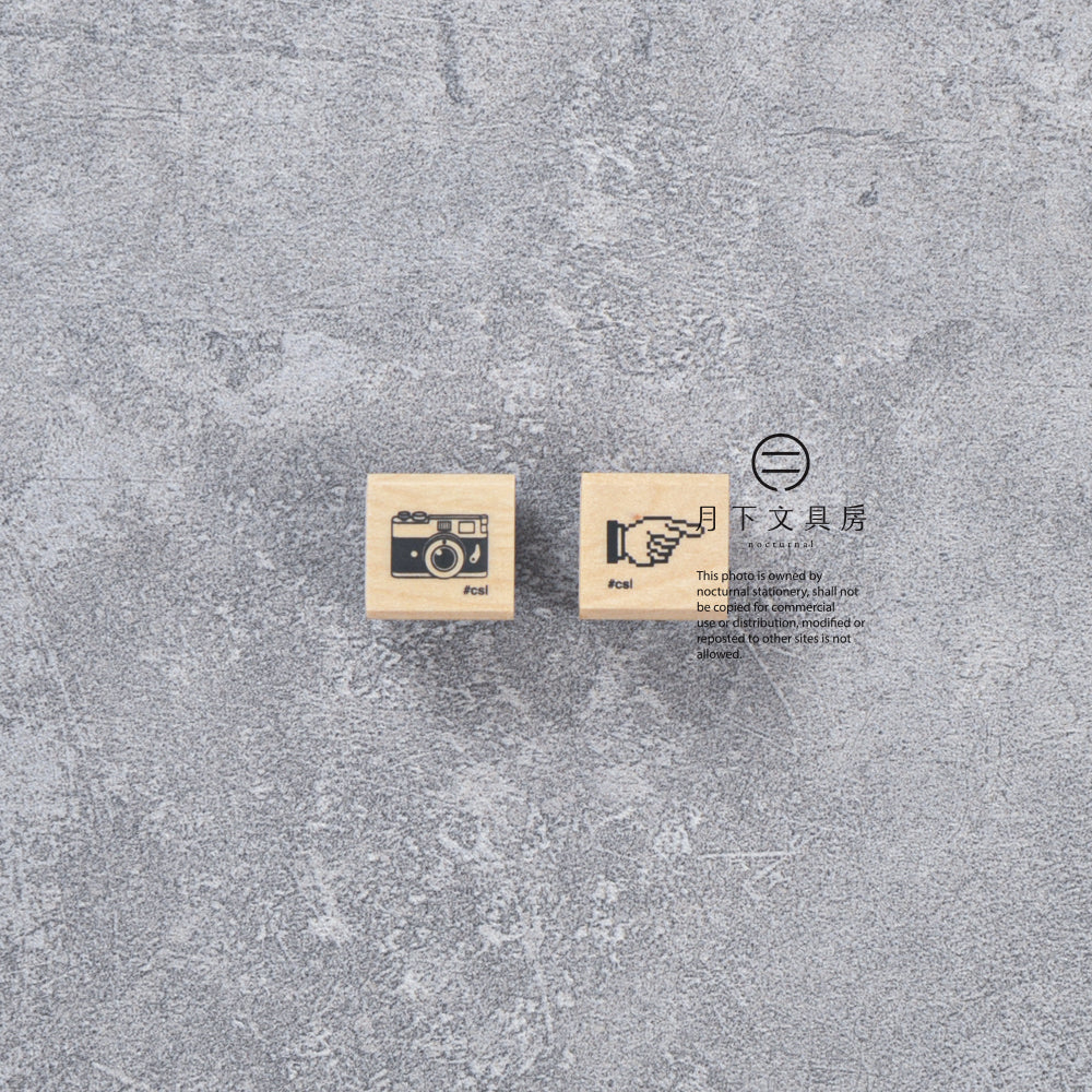 T-850 | KODOMO NO KAO I LOVE STAMP 印章系列 (相機/指向)