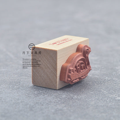 T-861 | KODOMO NO KAO I LOVE STAMP 印章系列 (天鵝船)