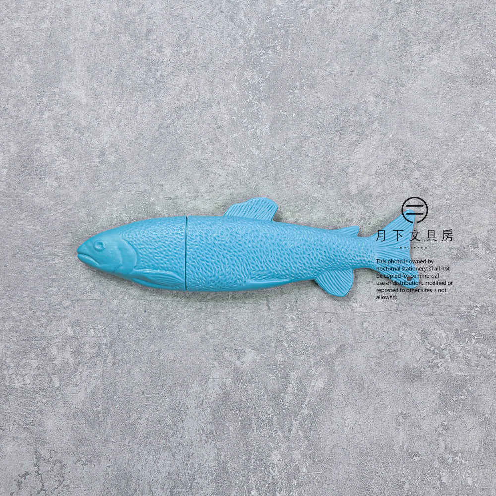 T-883 | 8000000works Fish Case 魚形收納盒