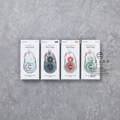 T-934 | KOKUYO TRANSPARENT MECHANISM 系列 DOTLINER 滾輪式雙面膠