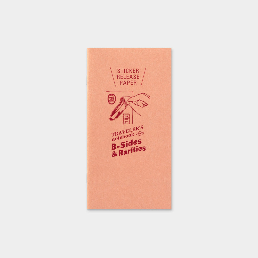 B-13 | MIDORI TRAVELER’S notebook B-Sides & Rarities (貼紙本)