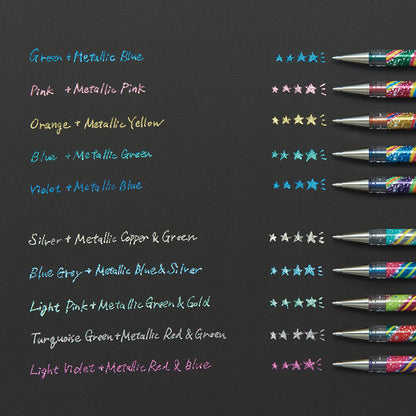 P-132 | PENTEL Hybrid Dual Metallic 5周年限定版 (單支)
