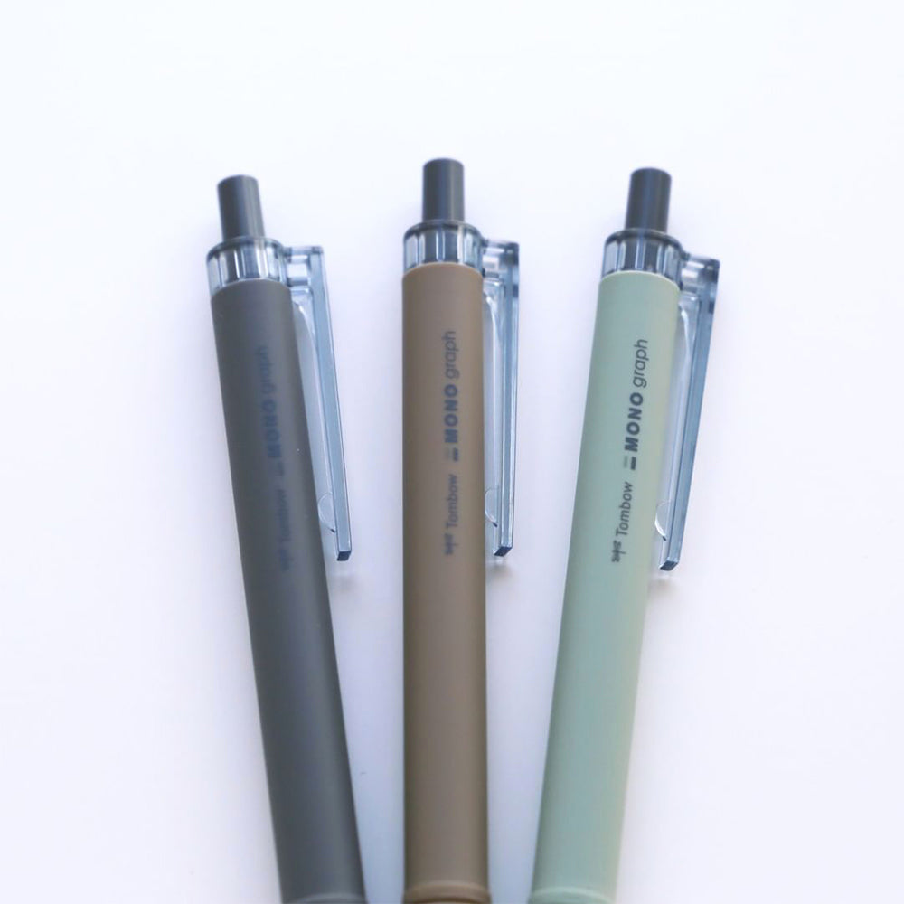 P-191 | TOMBOW MONO Graph Lite 原子筆 0.5mm 煙燻色系列