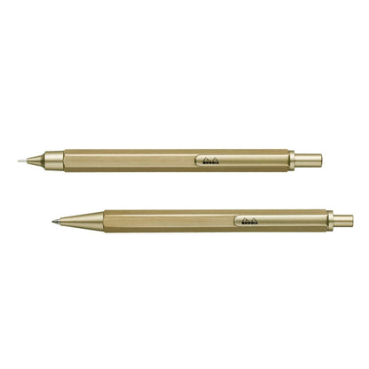 P-193 | RHODIA ScRipt 原子筆 / 鉛芯筆 限定版 (香檳金)