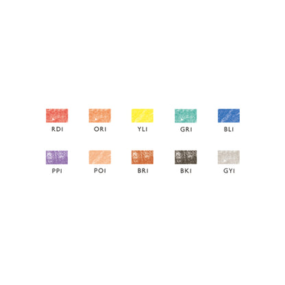 P-52 | KOKUYO PASTA 螢光筆 (10色組)