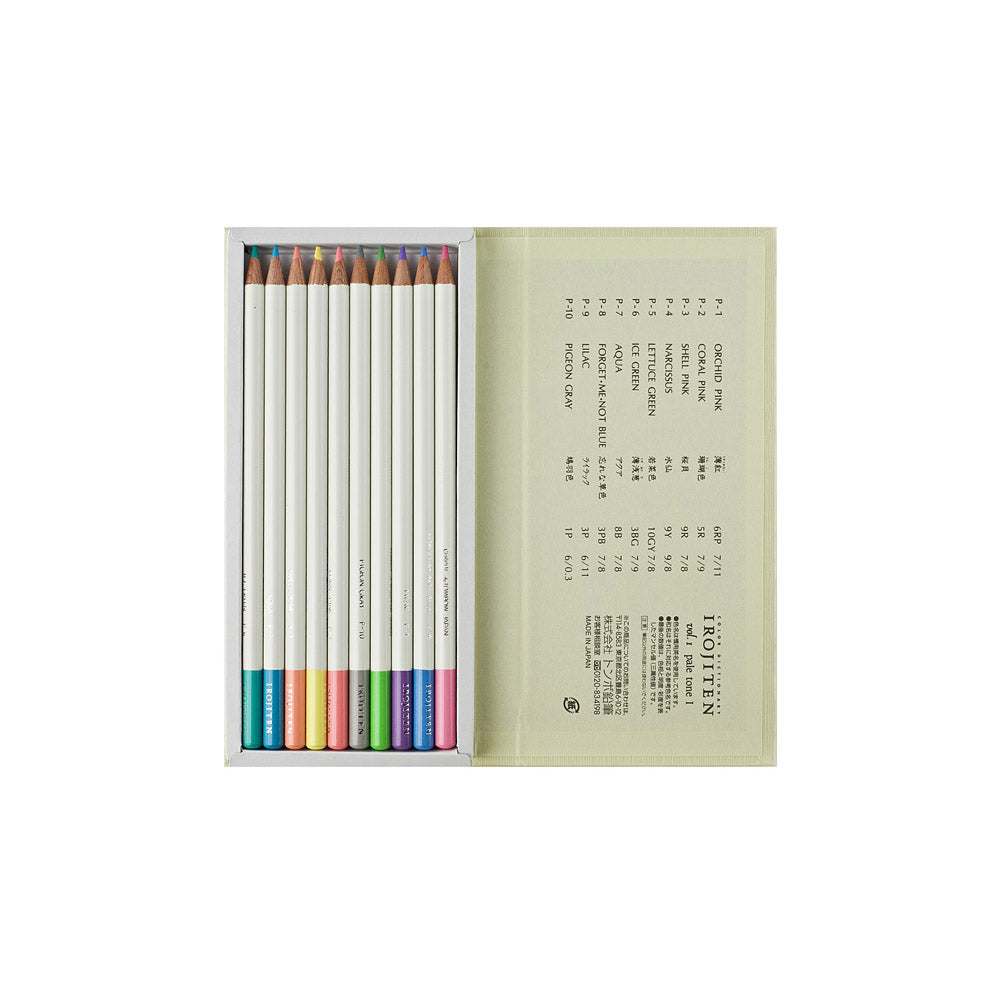 P-92A | TOMBOW IROJITEN色辭典 木顏色 第1集