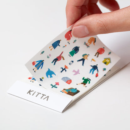 S-89 | KITTA SEAL 隨身手帳貼 (花卉)