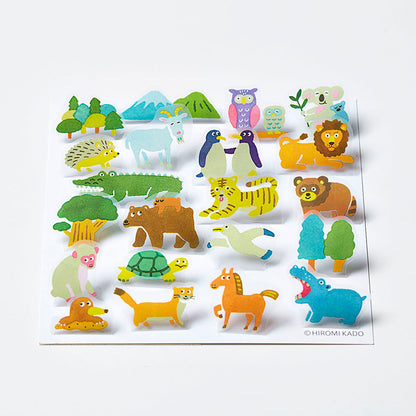 S-90 | KING JIM HITOTOKI Pop-Up 貼紙 (動物)
