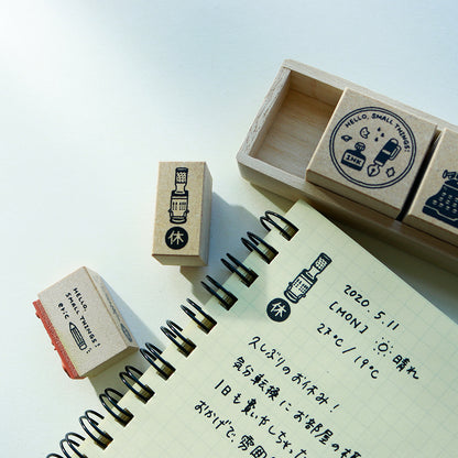 T-122A | SANBY x eric HELLO, SMALL THINGS! 印章 (第一彈)
