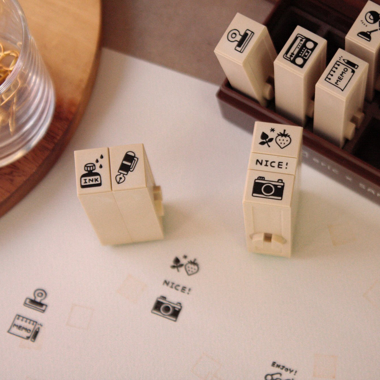 T-123 |  SANBY x eric ENDLESS STAMP 連結印章