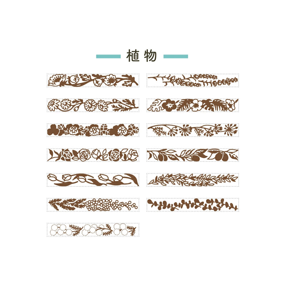 T-221A | SHACHIHATA 橡皮回轉印章 (植物)
